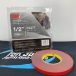 1/2" x 20YD Gray Acrylic Foam Tape – Heavy-Duty Double-Sided Automotive Mounting Tape