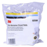 216U P100 2-3/4" x 30 Yards Stikit Gold Abrasive Roll – Extra Coarse Grit PSA Sanding Roll