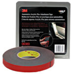 7/8" x 20 Yards Black Acrylic Foam Tape – Durable Adhesive Cushioning Tape