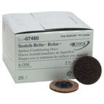 2"ROLOC SURFACE COND.DISC-BROWN CRS
