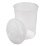 Large PPS Paint Cup Kit – 28oz Disposable Spray Cup System