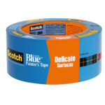 3M 2080EL 2-Inch Purple Delicate Surface Masking Tape – Low Residue, Fine Line Protection