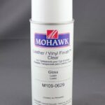 Clear Satin Leather & Vinyl Finish – Flexible, Low-Gloss Protective Coating