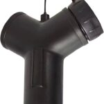 Antistatic Y-Adapter with Blanking – Durable Static-Free Hose Connector