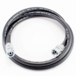 5-Foot Fluid Hose Assembly 1/4" – Flexible Durable Hose for Fluid Transfer