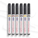 6-Piece Assorted Brush Tip Graining Set #2 – Fine Detailing and Surface Texture Brushes