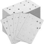 3" x 5" P180 Abrasive Sheets – Fine Grit Sanding Sheets, 10 per Box