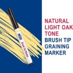 Light Oak Brush Tip Graining Marker – Precision Tool for Natural Oak Wood Grain Effects