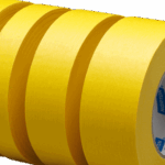 2" Yellow Masking Tape – 20 Rolls per Case, High-Adhesion Paint Masking Tape