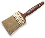 4" Deck & Cabin Brush – Natural White China Bristle Brush for Marine, Wood, and Varnish Applications