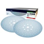 9" 220 Grit Granat Finishing Sanding Sheets – Hook & Loop Discs (25-Pack)