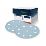 5" P150 Abrasive Sanding Pads – Fine Grit Surface Prep Pads, 100 per Box