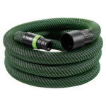 Suction Hose – 1-1/16" or 1-1/4" Diameter x 16ft Flexible Dust Extraction Hose