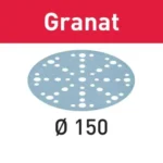 6-Inch P80 Abrasive Pads – 10-Pack Coarse Grit Sanding Pads