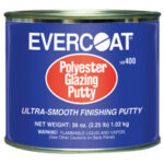 Polyester Glazing Putty – 20 oz Tube for Fine Surface Finishing & Spot Repairs
