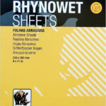 9"x11" 320 Grit  Wet/Dry Sanding Sheets – Fine Abrasive for Smooth Finishing