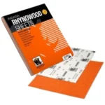 9"x11" P220Grit Dry Rhynowood Sanding Sheets – Fine Grit Abrasive for Wood and Metal