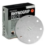 6-Inch 60D 9-Hole Velcro Sanding Disc (8+1 Center Hole) – Medium Coarse Hook & Loop Abrasive