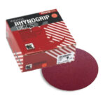 8" 80 Grit PSA Sanding Disc – Redline Aluminum Oxide (Pack of 50)
