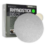 6-Inch 320G PSA White Sanding Discs – 100-Pack | Pressure-Sensitive Adhesive Abrasives