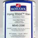 QT Xtra Dark Walnut Wiping Wood Stain – Deep, Rich Tone for Authentic Woodgrain Enhancement