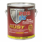 POR-15 Rust Preventative Paint 1 Gallon Gloss Gray/Silver 45201
