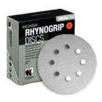 5-Inch 8-Hole 220G Velcro Aluminum Oxide Sanding Discs