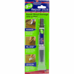 Brown 3-in-1 Repair Stick – Carded Touch-Up Tool for Wood Scratches, Chips & Color Blending