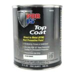 QT White DTM Top Coat Paint  - High-Gloss, Durable Finish for Superior Protection