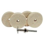 4 Wheel Polishing Kit - Felt