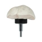 Mushroom Buff, 3", 100% Cotton, 1/4" Drill Arbor