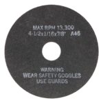 4-1/2" Cut-Off Wheels - 4 1/2" x 1/16" x 7/8" - 100/Box