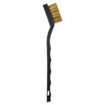 Brass Bristle Detail Brush - Nylon Handle