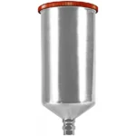 Aluminum Gravity Feed Cup with Screw-on Lid – 1 Liter Capacity