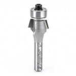47200 Carbide Tipped Bevel Laminate Trim 15 Deg x 5/8 Dia x 1/4 x 1/4 Inch Shank with Ball Bearing