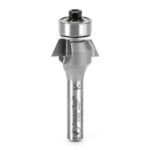 47202 Carbide Tipped Bevel Laminate Trim 25 Deg x 3/4 Dia x 1/4 x 1/4 Inch Shank with Ball Bearing