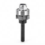 47400 Carbide Tipped 4 Wing Flush Trim Single Bevel Cutter Assembly 7/8 Dia x 1/4 x 1/4 Inch Shank