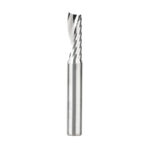 51404 Solid Carbide CNC Spiral 'O' Flute, Plastic Cutting 1/4 Dia x 3/4 x 1/4 Inch Shank Up-Cut Router Bit