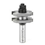 55400 Carbide Tipped Tongue & Groove 3/8 Kerf x 1-5/8 Dia x 3/4 x 1/2 Inch Shank Assembly for 1/2 to 3/4 Material